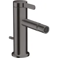 Axor Einhebel-Bidetmischer ONE m ZAG 1 1/4" brushed black chrome