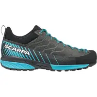 Scarpa - Approach-Schuhe mit GORE-TEX&reg; - Mescalito GTX Shark Azure für Herren aus Leder - Größe 45.5 - Blau