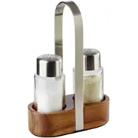 Aps Menage-Set "Wood", (Set), für Salz und Pfeffer, Akazie