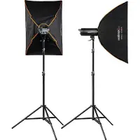Walimex Campaigner 400 Hs Set Double Studio Blitz