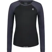 Mons Royale - Women's Tarn Merino L/S - Merinolongsleeve Gr M schwarz