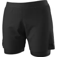Dynafit - Traillauf-Shorts &ndash; Damen / Frau &ndash; Alpine Pro 2in1 Shorts - Alpine Pro 2/1 Shorts W Black Out für Damen - Größe M - schwarz