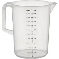 Aps Målekande 5 liter med hank Ø205xH275 mm Polypropylen,1 stk