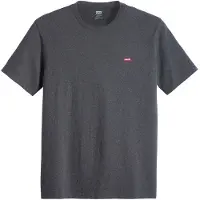Levi's T-Shirt "T-Shirt Original Housemark Tee 1er Pack", Herren, Gr. XXL, grau (dunkelgrau), Obermaterial: 100% Baumwolle CO., Shirts T-Shirt