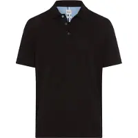 Brax Poloshirt schwarz kurzarm