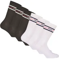 FILA Unisex Socken, 6er Pack - Strümpfe, Street, Lifesyle, Sport (2x 3 Paar)