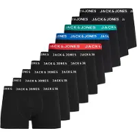 Jack & Jones JACK&JONES Herren Boxer Shorts, 10er Pack - JACHUEY TRUNKS, Baumwoll-Stretch
