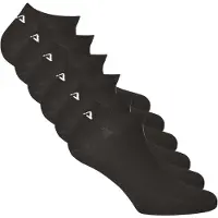 FILA Unisex Sneaker Socken, 6er Pack - Invisible, kurze Socken, Logo (2x 3 Paar)