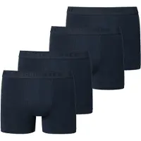 Schiesser Jungen Shorts 4er Pack - Serie 95/5, einfarbig, Organic Cotton