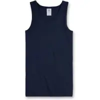 Sanetta Unterhemd "Unterhemd 1er Pack", Jungen, Gr. 176, N-Gr, blau (dunkelblau), Obermaterial: 100% Baumwolle CO(Bio)., Unterhemden Unterhemd
