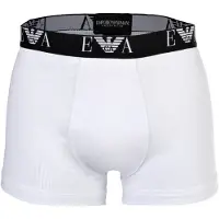 Emporio Armani für Herren. EM000259_AF14131 3er Set weiße Casual Boxershorts (XL), Heimtextilien, Baumwolle