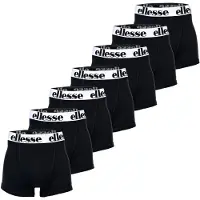 Ellesse Herren Boxer Shorts, 7er Pack - Yema 7 Pack Boxer Shorts, Logo, Cotton Stretch