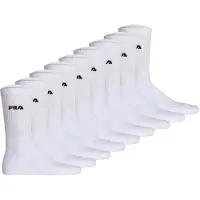 FILA Tennissocken "UNISEX CREW TENNIS FULL TERRY SOCKS" 9 Paar, mit eingestrickem Logo