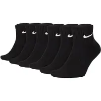 Nike Unisex 6er Pack Sportsocken - Everyday, Cotton Cushioned Ankle, einfarbig