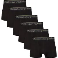 Bamboo Basics Herren Boxer Shorts, 6er Pack - LIAM Trunks, atmungsaktiv, Jersey