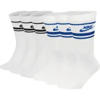 Nike Unisex 6er Pack Sportsocken - Everyday Essential Stripe, einfarbig