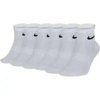 Nike Unisex 6er Pack Sportsocken - Everyday, Lightweight No Show Ankle, einfarbig