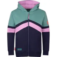 TROLLKIDS - Girl's Flekkefjord Jacket - Sweat- & Trainingsjacke Gr 104 blau