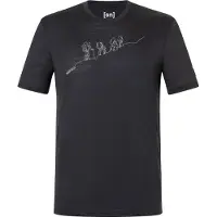 Super.natural M Hiking Tee jet black/vapor grey (S15) M