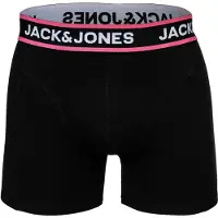 Jack & jones JACK&JONES Herren Boxershorts, 10er Pack - JACLIMES SOLID TRUNKS 10 PACK, Baumwoll-Stretch, Logo