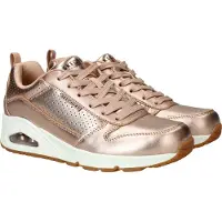 SKECHERS Uno - Metallixs Sneakers Laag - Rosé-goud - Maat 38