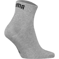 Puma Unisex Quartersocken, 12er Pack - Quarter Plain 12P, Logo, einfarbig