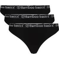Bamboo Basics Unterwäsche Emma Black (3er Set) Damen-XL