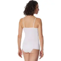 Schiesser Damen Spaghettitop, 4er Pack - Single Jersey, Serie 95/5, uni