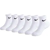 Nike Un0018 Quarter Kurze Socken 6 Paare