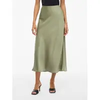 Vila Maxirock "VIELLETTE HW LONG SKIRT - NOOS" Kunstfaser