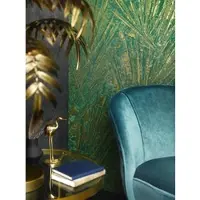 Marburg Vliestapete "Palm" Kunst Motiv glänzend geprägt Kunst moderne Tapete für Wohnzimmer Schlafzimmer Küche