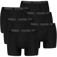 Puma Herren Boxershorts, 6er Pack - Everyday Basic Boxers 6P, Cotton Stretch, einfarbig
