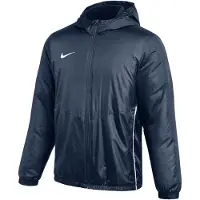 Nike Herren Herbstjacke - Park 26, Regenjacke, Kapuze, wärmend, atmungskativ Dunkelblau XL