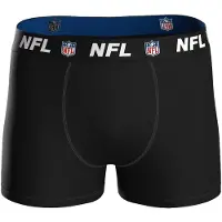 NFL Herren Boxershorts, 3er Pack - Shield 3Pack Boxers, Baumwoll-Stretch, Logobund