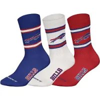 NFL Unisex Socken, 3er Pack - Teams, 3Pack Crew Socks, Football, Logo, Baumwollmischung