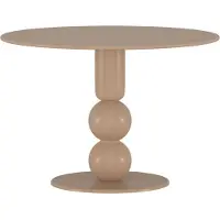 Venture Home Runder Esstisch Boule Beige