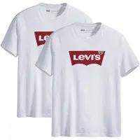 Levi's T-Shirt "T-Shirt Graphic Set-In Neck 2er Pack", Herren, Gr. S, weiß, Obermaterial: 100% Baumwolle CO., Shirts T-Shirt