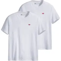 Levi's Herren T-Shirt 2er Pack - "Original Housemark Tee", Rundhals, Baumwolle