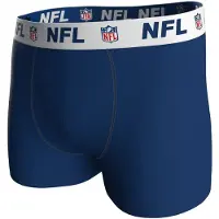 NFL Herren Boxershorts, 6er Pack - Shield 6Pack Boxers, Baumwoll-Stretch, Logobund