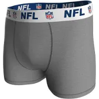 NFL Herren Boxershorts, 6er Pack - Shield 6Pack Boxers, Baumwoll-Stretch, Logobund