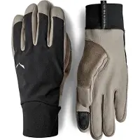 Salewa - Technische, winddichte und leichte Handschuhe &ndash; Unisex &ndash; Ortles DST Gloves - Ortles DST Gloves Black Out für Herren aus Softshell