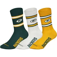 NFL Unisex Socken, 6er Pack - Teams, 6Pack Crew Socks, Football, Logo, Baumwollmischung
