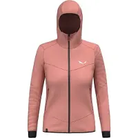 Salewa - Technisches Fleece mit Stretch - Sella Crevasse Hd Jacket W Desert Pink für Damen - Größe L - Rosa
