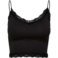 ONLY T-Shirt "T-Shirt ONLVICKY LACE SEAMLESS CROPPED TOP 3P 3er Pack"