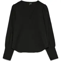 Vero Moda Bluse Esme 10338288 Schwarz Regular Fit