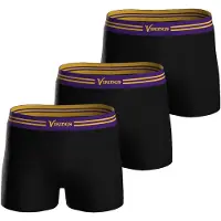 NFL Herren Boxershorts, 3er Pack - Teams, Boxers, Football, Logo, Baumwollmischung