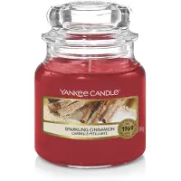 Yankee candle Sparkling Cinnamon Christmas Scent Small Jar Small