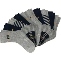 Schiesser Jungen Socken, 10er Pack - "Legwear Kids", Muster, Baumwolmischung