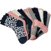 Schiesser Mädchen Socken, 10er Pack - "Legwear Kids", Muster, Baumwolmischung