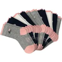 Schiesser Mädchen Socken, 10er Pack - "Legwear Kids", Muster, Baumwolmischung